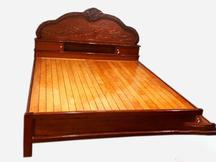 Ngày nay, giường ngủ gỗ đã trở thành một trong những lựa chọn phổ biến và sang trọng cho căn phòng ngủ của bạn. Với hoạ tiết kỹ thuật số và chất liệu gỗ tự nhiên, giường ngủ gỗ sẽ giúp cho căn phòng của bạn trở nên sang trọng và đẹp mắt hơn bao giờ hết.